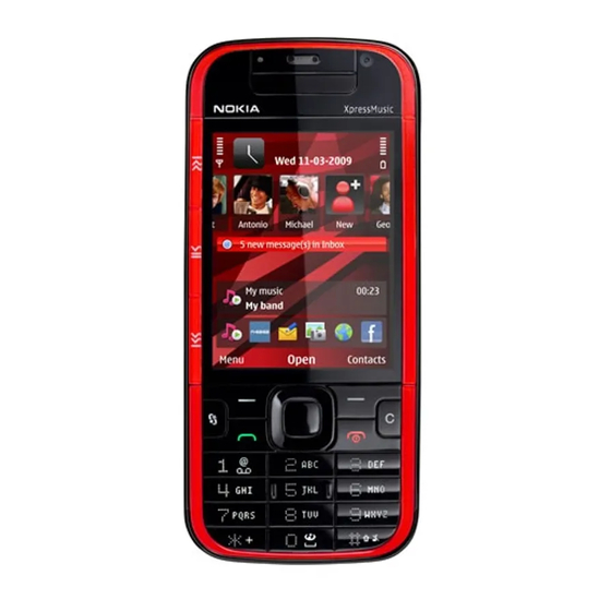 Nokia 5730 Xpress Music User Manual