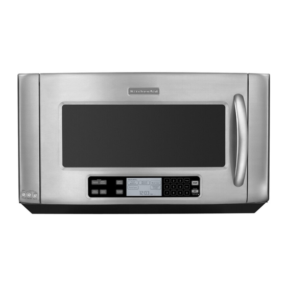 KitchenAid Microwave Hood Combination User Instructions