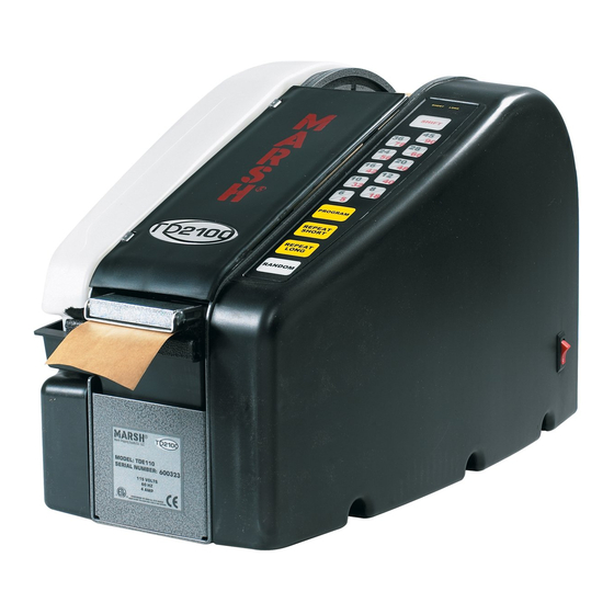 Marsh TD2100 Owner's Manual