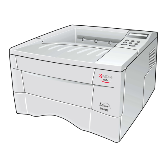 Kyocera FS-1050 Installation Manual