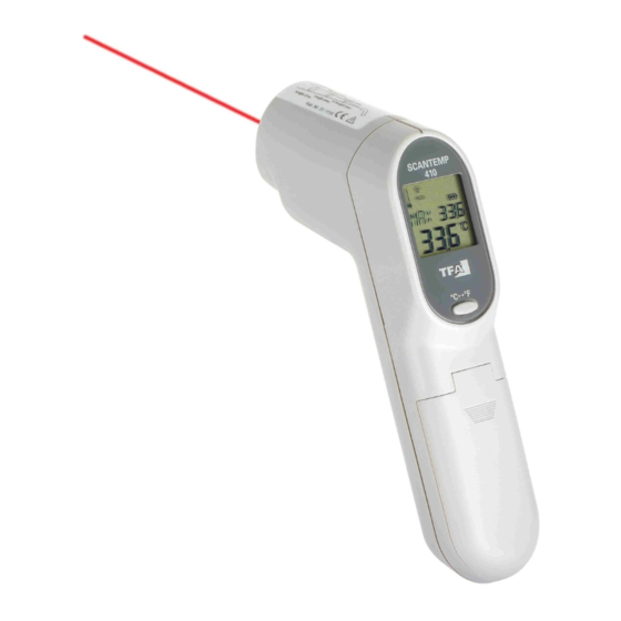 TFA ScanTemp 410 Operating Instructions Manual
