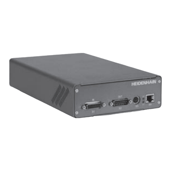 HEIDENHAIN AK ERP 10 Series Mounting Instructions
