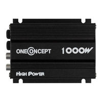 oneConcept X4-A4 Manual