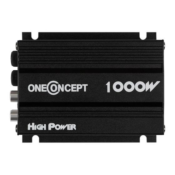oneConcept X4-A4 Manual