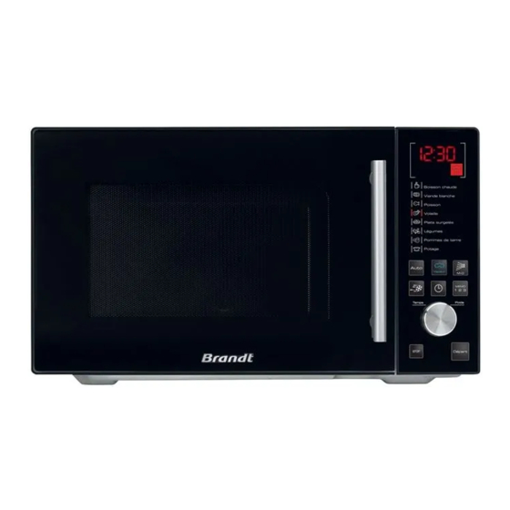 Brandt SE2617 Instruction Manual