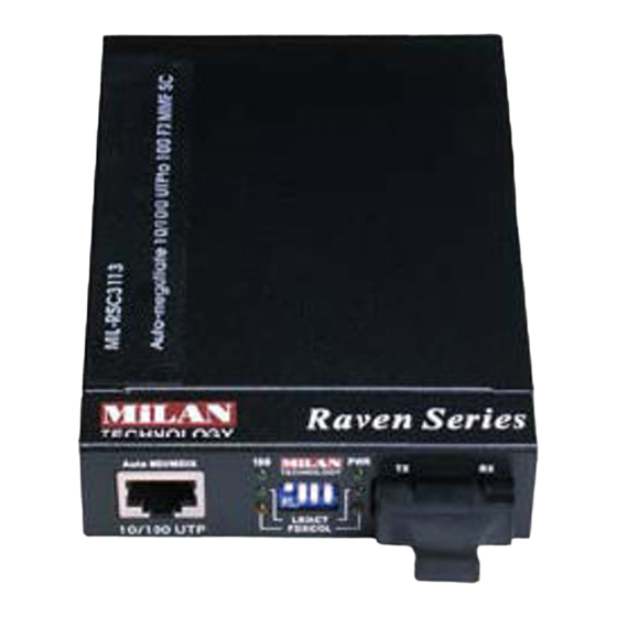 Transition Networks Milan MIL-RC6113SX-V2 User Manual