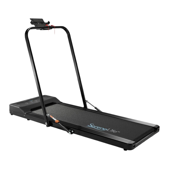 Serenelife slftrd25 smart online folding treadmill