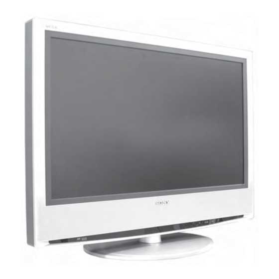 Sony KLV-S32A10E Service Manual