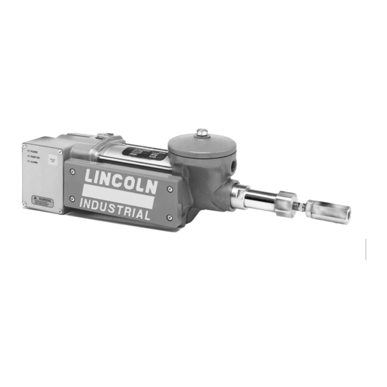 Lincoln industrial CENTRO-MATIC A Series Manual