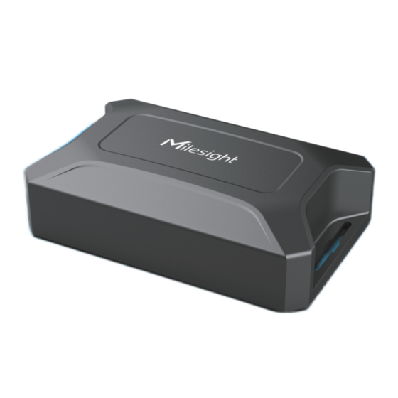 Milesight AT10 Quick Start Manual