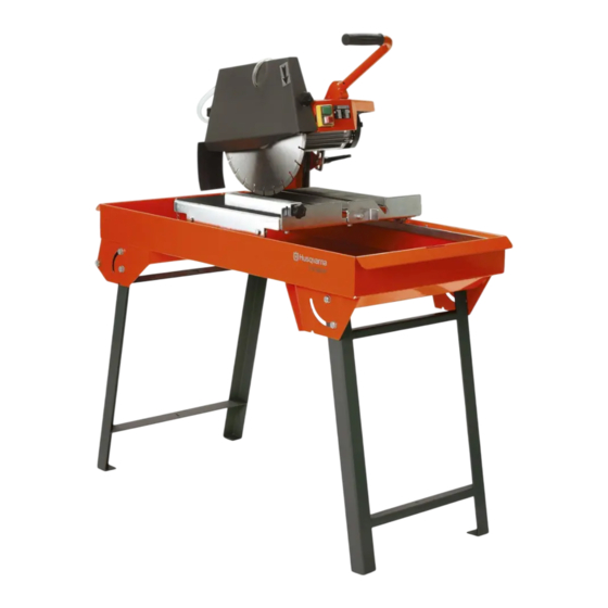 Husqvarna TS 300 E Operator's Manual