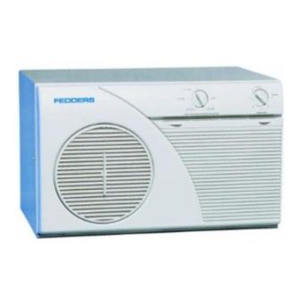 Fedders Room Air Conditioners Manuals