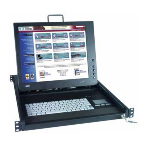 NTI RACKMUX-V15-4UNV Installation And Operation Manual