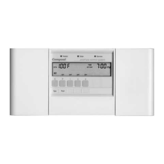 Compool Cp3400 Installation & Operating Instructions Manual