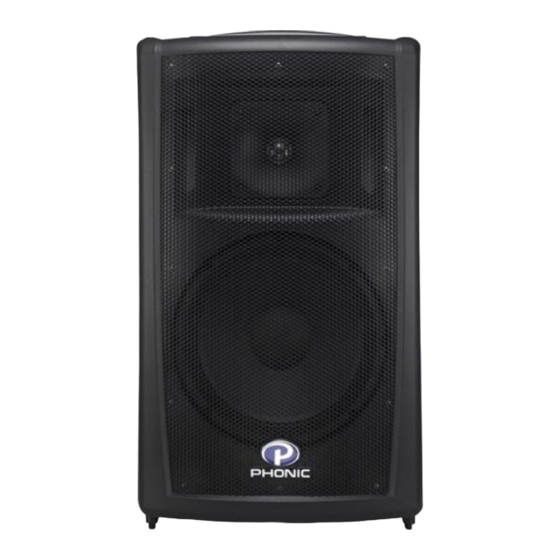 Phonic Sound Ambassador 75 Deluxe User Manual