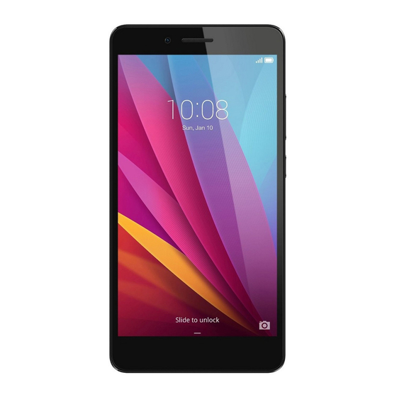 Huawei honor 5x Quick Start Manual