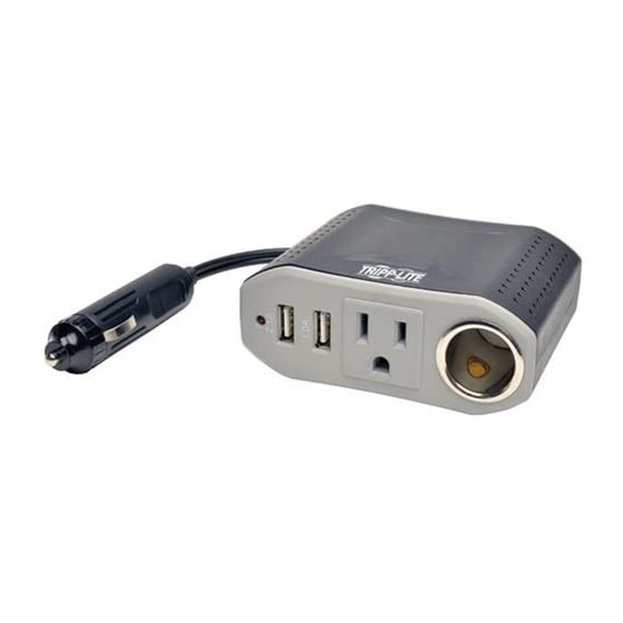 Tripp Lite PowerVerter PV100USB Owner's Manual