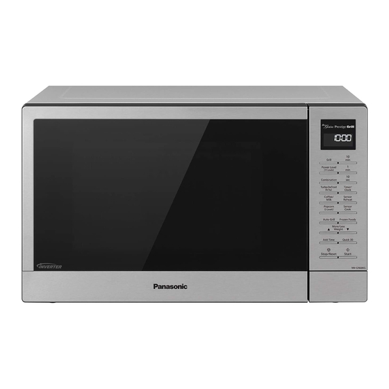 Panasonic NN-GN68KS Quick Start Manual + Recipes