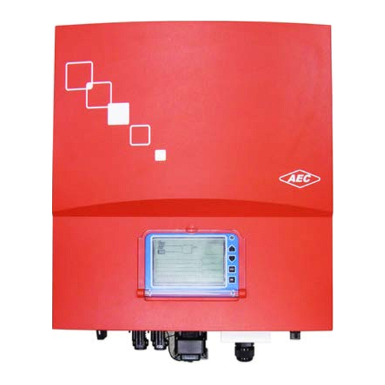 AEC Selfnergy Series Installation Manual