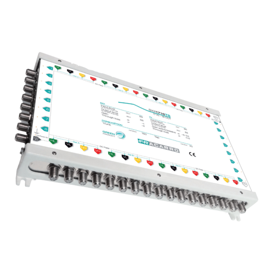 Fracarro SWP908TS Operating Instructions Manual