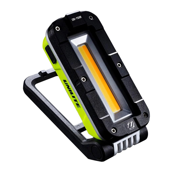 UNILITE CRI-700R Quick Start Manual