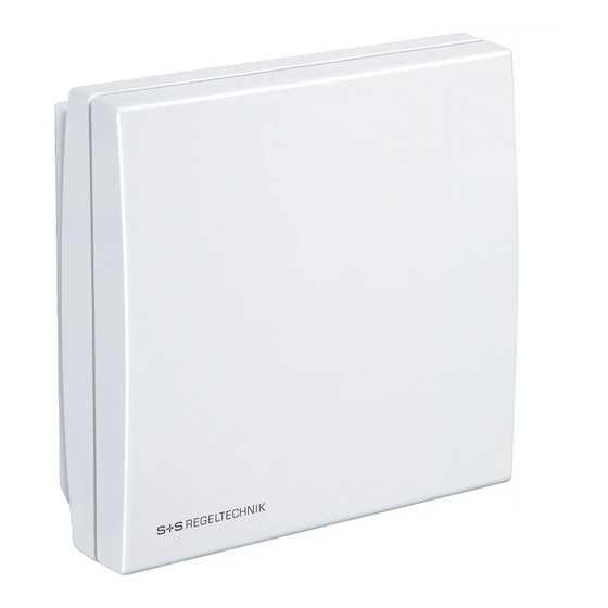S+S Regeltechnik AERASGARD RFTM-PS Series Operating Instructions, Mounting & Installation