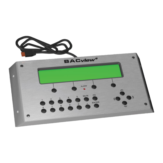 Carrier BACview Installation And User Manual