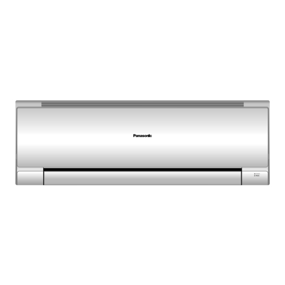 Panasonic CS-PC12PKP Air Conditioner Manuals