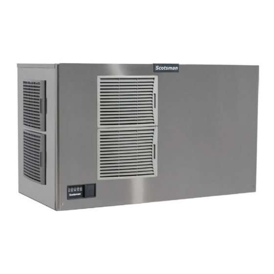 Scotsman Prodigy ELITE A Series Installation And User Manual