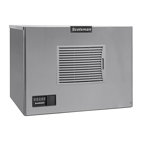 Scotsman Prodigy ELITE A Series Installation And User Manual