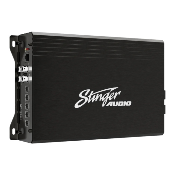 Stinger MT Series Installation Manual