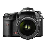 Pentax K10D - Digital Camera SLR Operating Manual