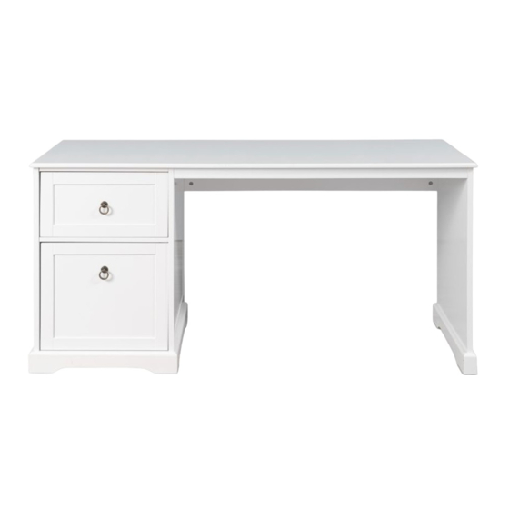 Mocka Hamptons Desk Assembly Instructions Manual