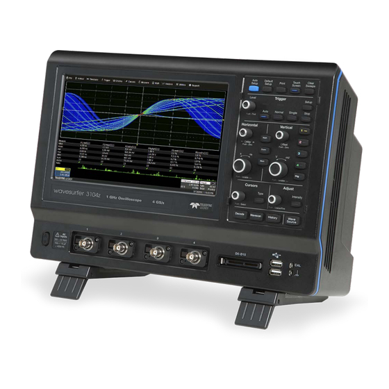 Teledyne Lecroy Everywhereyoulook WaveSurfer 3000z Operator's Manual