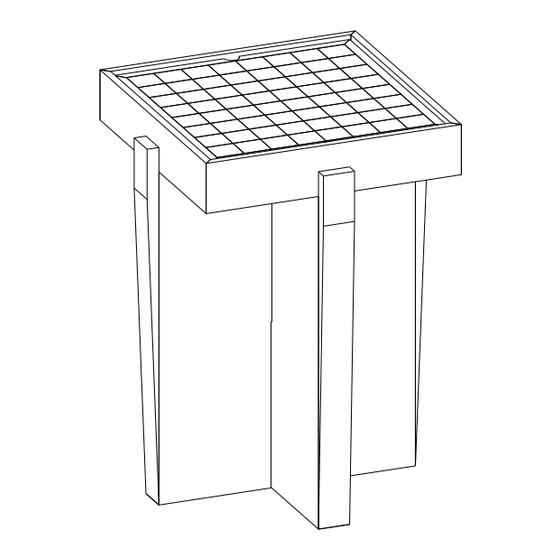 Article Harmon Checkerboard Side Table Assembly Instructions