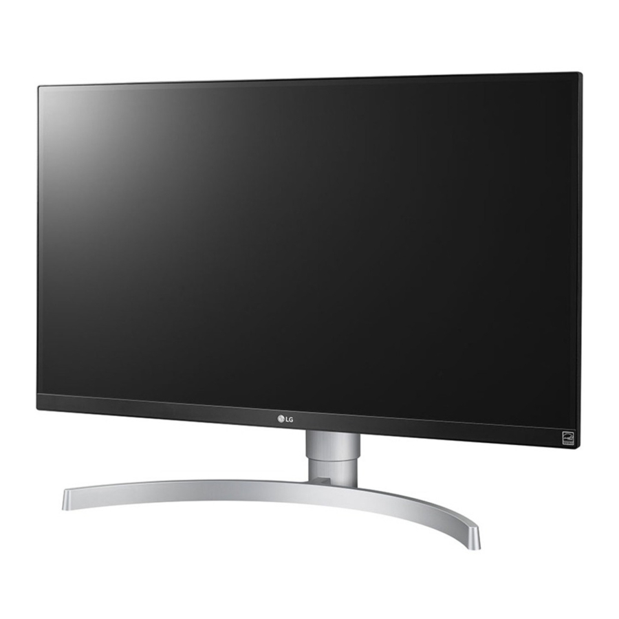 LG 27UL650 Manual