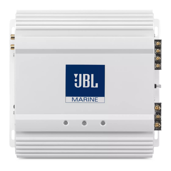 JBL MA6002 Owner's Manual