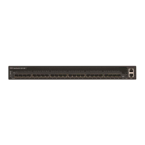 Lenovo RackSwitch G8124E Product Manual