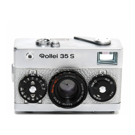 Rollei 35 S Operation Manual