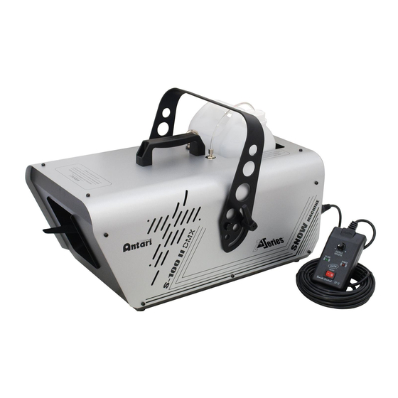 Antari S-200 User Manual