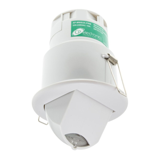 CP Electronics MWS3A-PRM-2CH Installation Manual