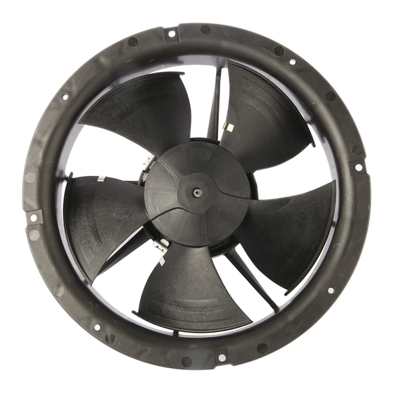 ebm-papst W1G200-EC87-20 Axial Fan Manuals