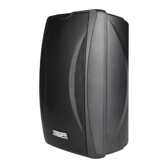 DSPPA DSP8062 Quick Start Manual