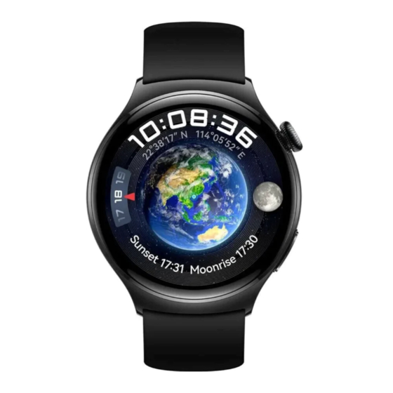 Huawei Watch 4 Pro Quick Start Manual