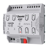 Zennio DALI BOX Broadcast 6CH v2 Technical Documentation