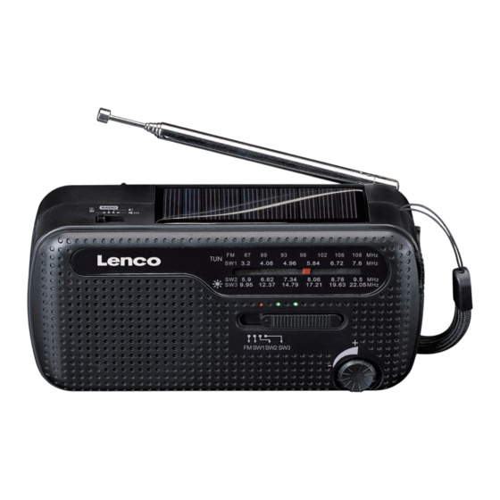 LENCO MCR-113BK Manuals