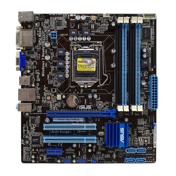 Asus P8H61-M2 TPM SI User Manual