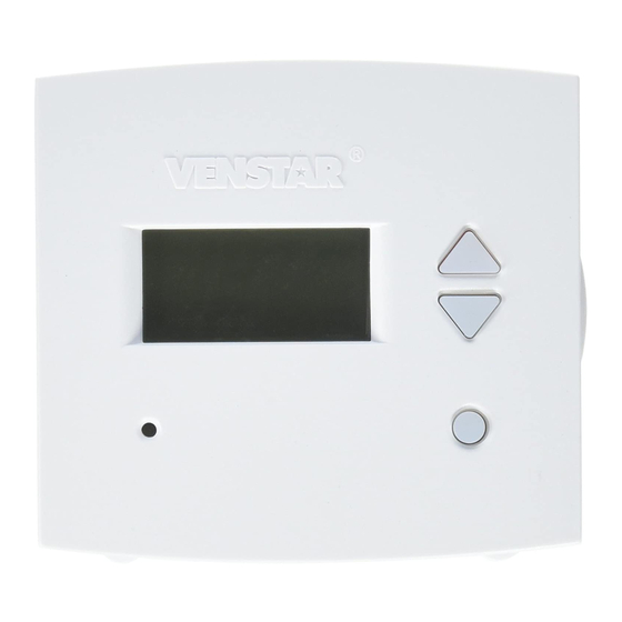 Venstar T1800 Installation Instructions Manual