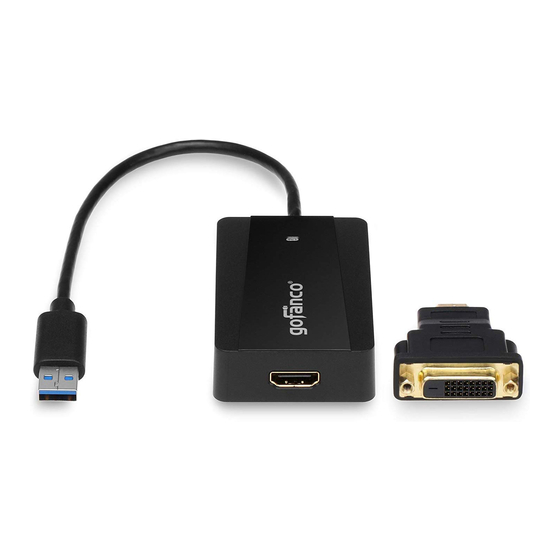 gofanco USB3HDMI Manual