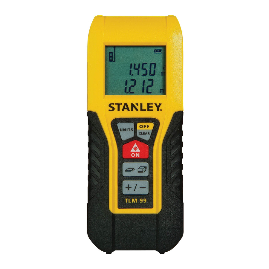 Stanley TLM99 User Manual